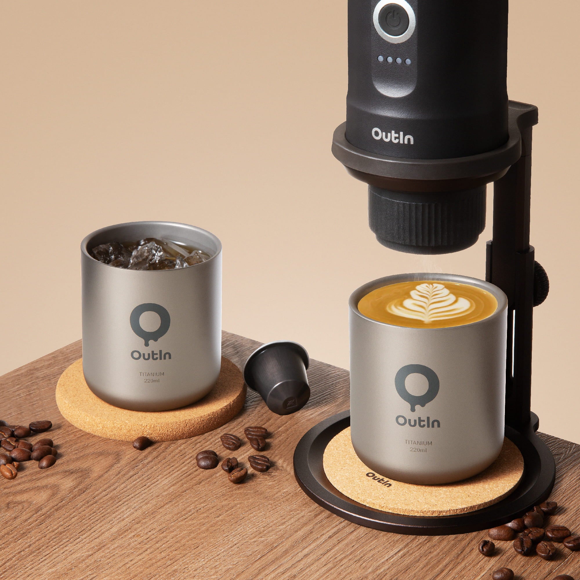 Titan-Kaffeebecher