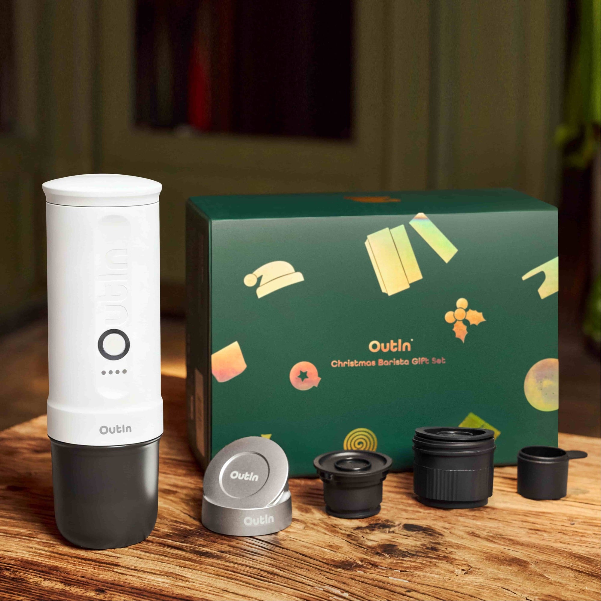 Das ultimative Barista-Geschenkset: OutIn Nano & Basket Plus