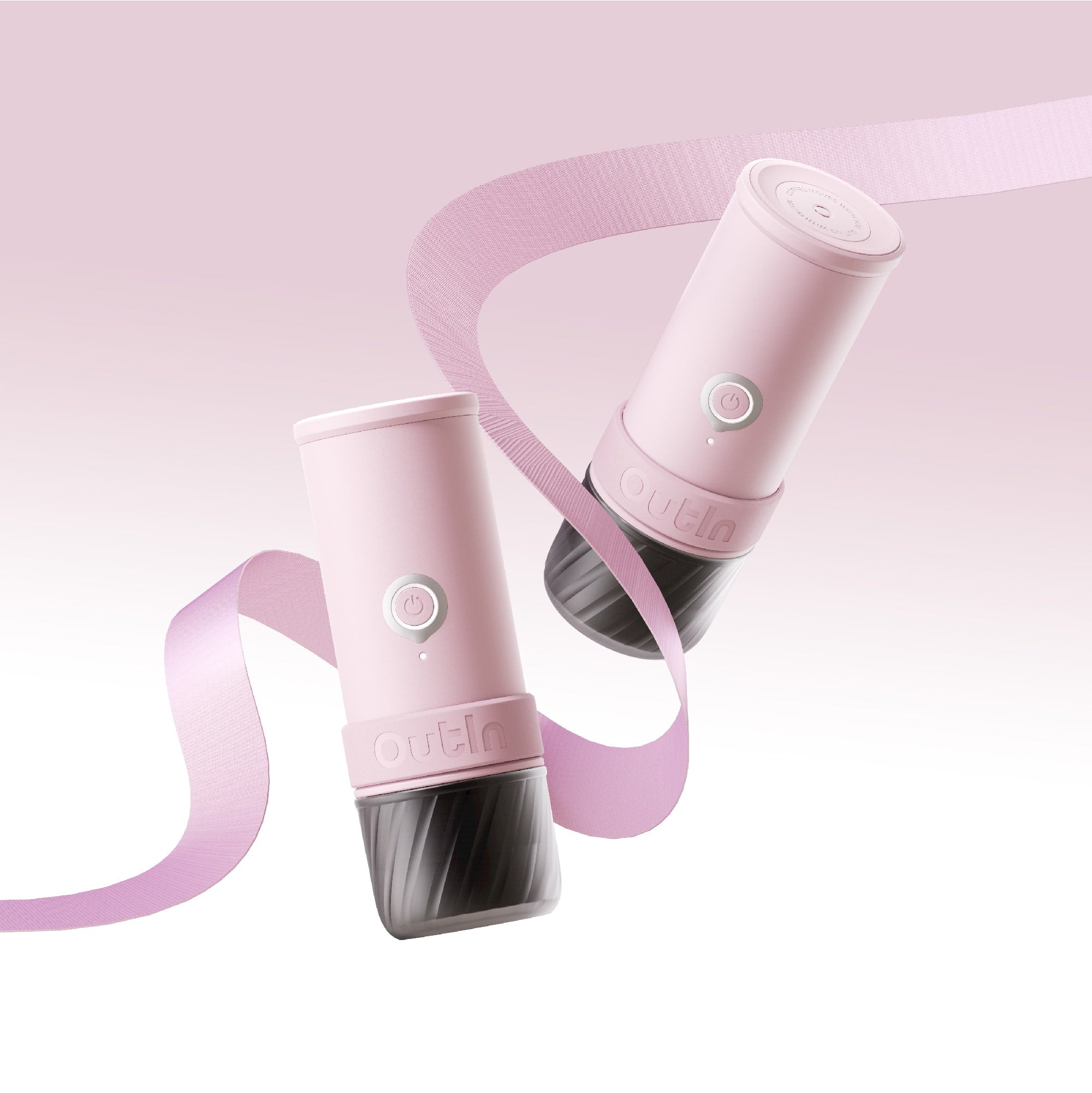 OutIn Mino Tragbare Elektrische Espressomaschine (Rose Clay) X BCRF