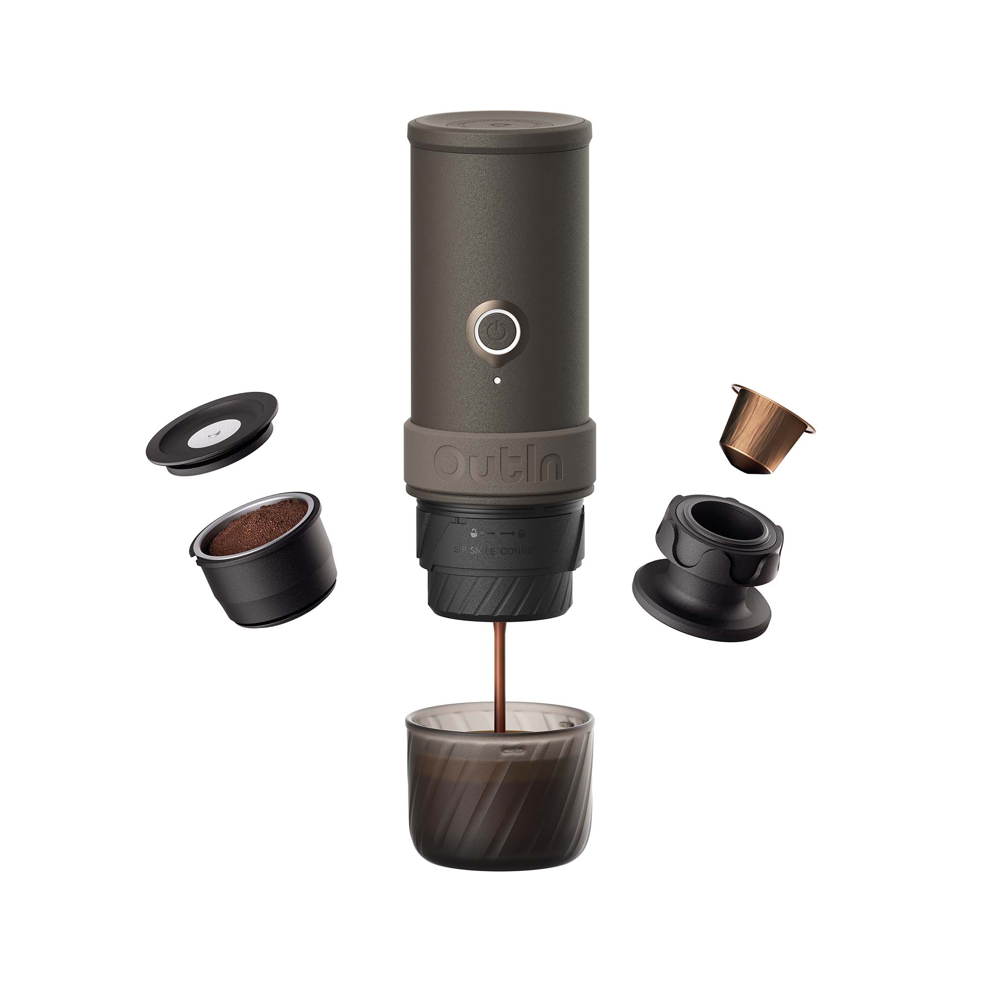OutIn Mino Tragbare Elektrische Espressomaschine (Vorbestellung)