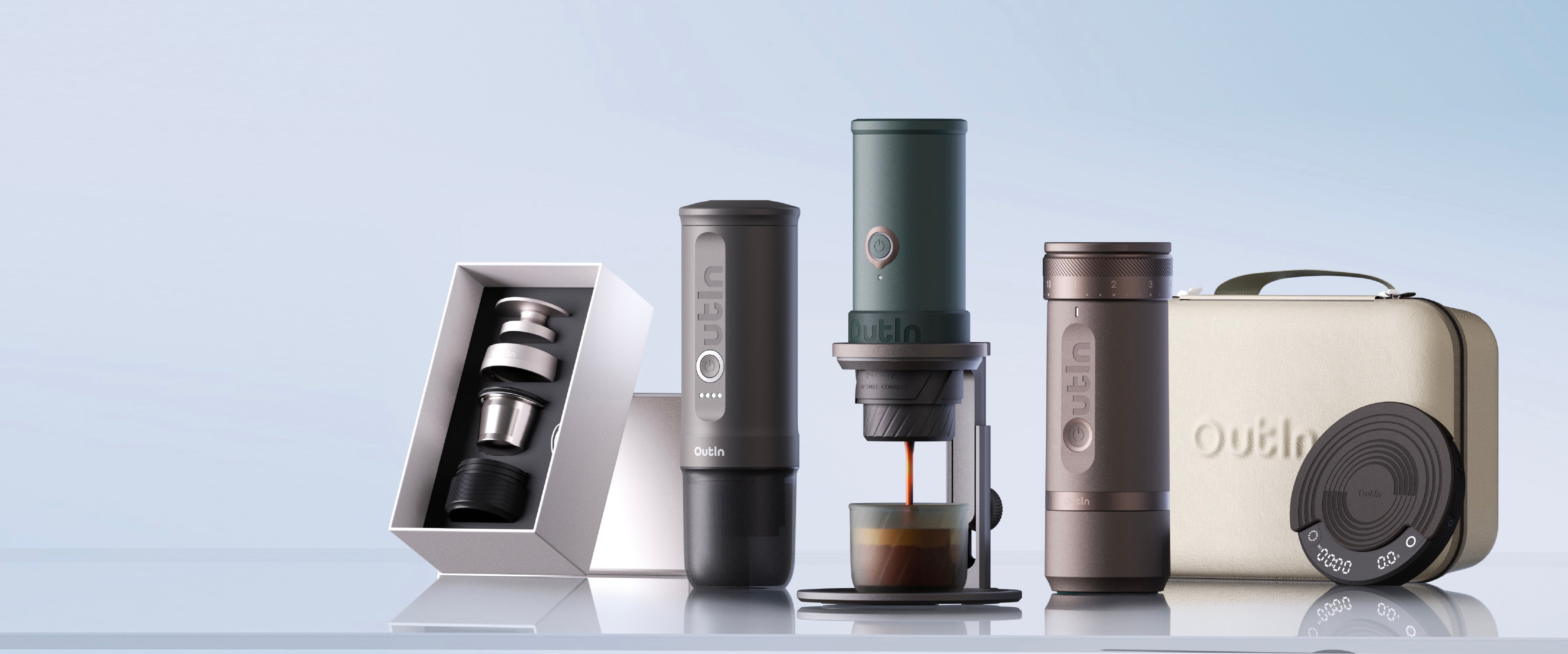 Tragbare Espressomaschinen