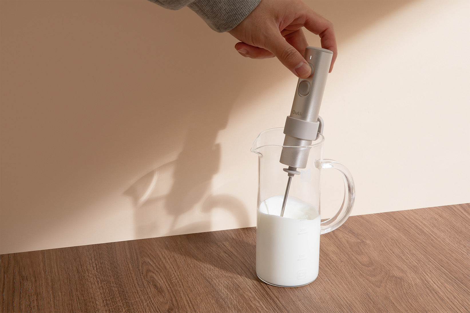 Ergonomisches Design mit zwei unabhängigen Bedienelementen