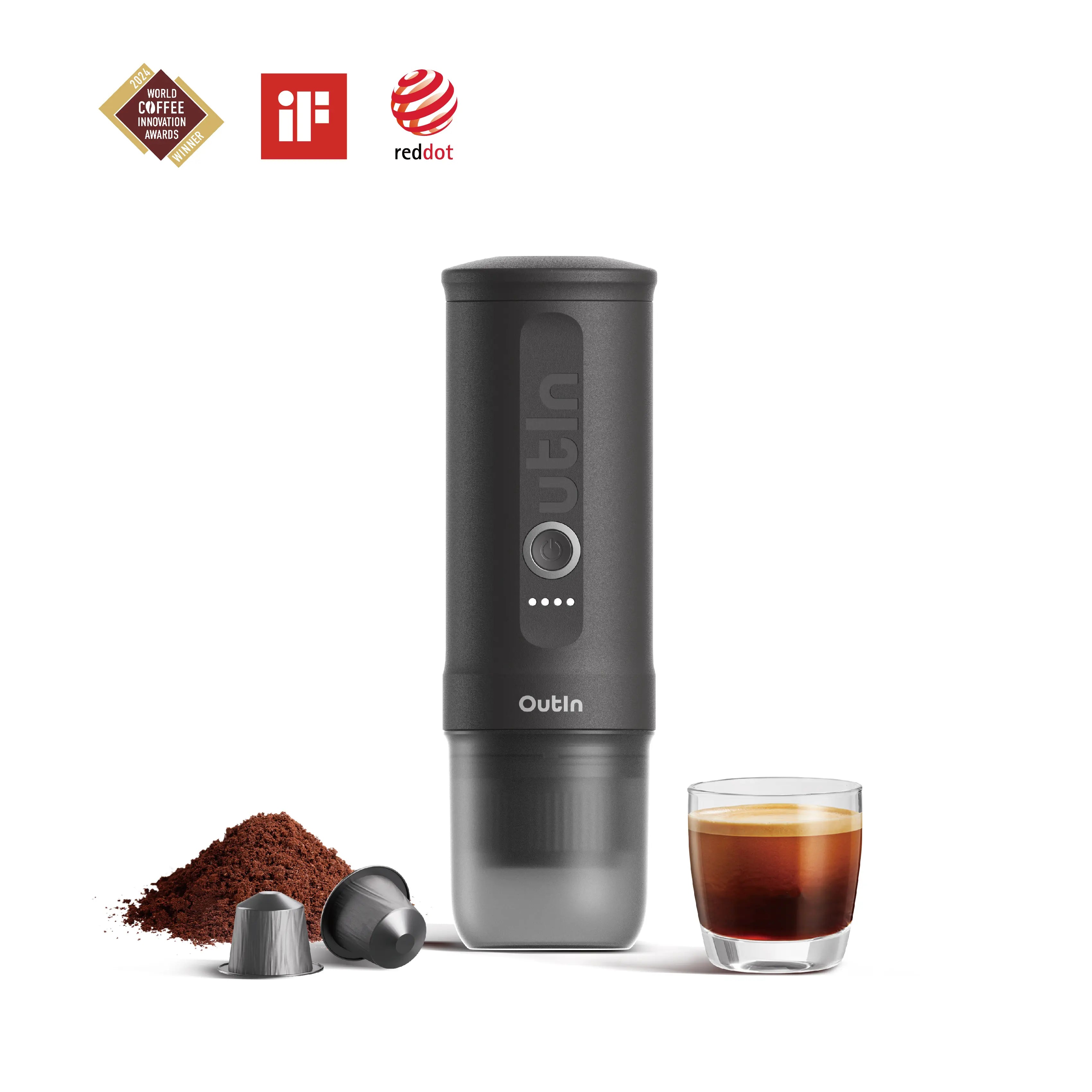 Nano Tragbare Espressomaschine (Space Grau)