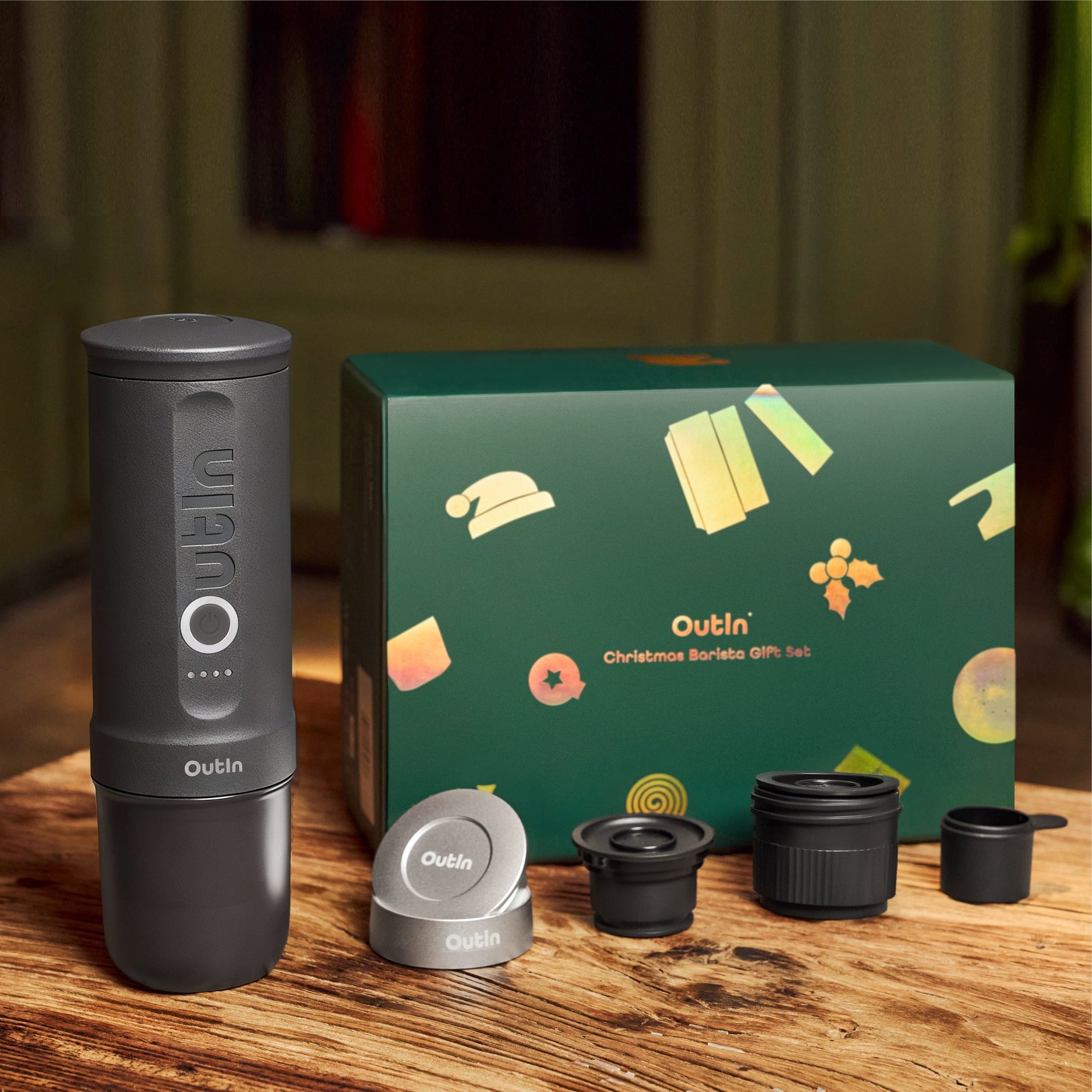 Das ultimative Barista-Geschenkset: OutIn Nano & Basket Plus