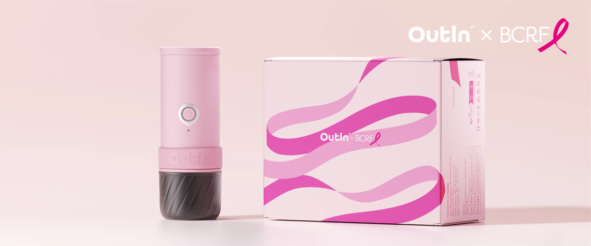 OutIn | Tragbare Espressomaschine | Ideal für unterwegs