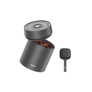 Outin Vacuum Canister with Coffee Beans - Product Image