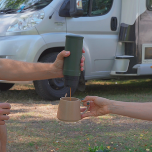 Nano Tragbare Espressomaschine (Waldgrün)