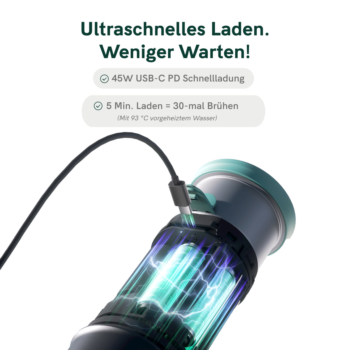OutIn Nano 2 Tragbare Elektrische Espressomaschine