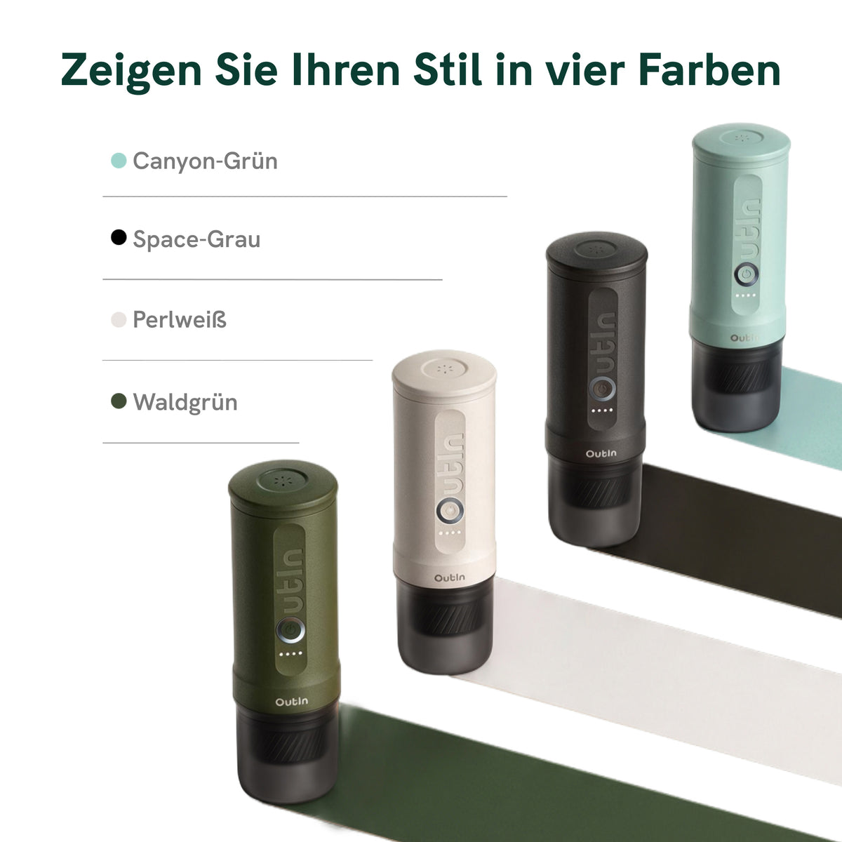 OutIn Nano 2 Tragbare Elektrische Espressomaschine