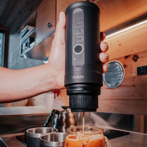 Nano Tragbare Espressomaschine (Space Grau)