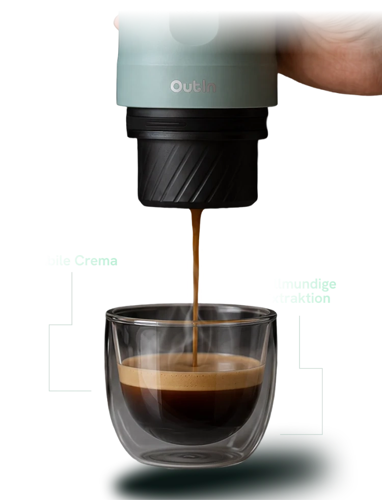 Hochdruckpumpe für reichhaltigere Crema